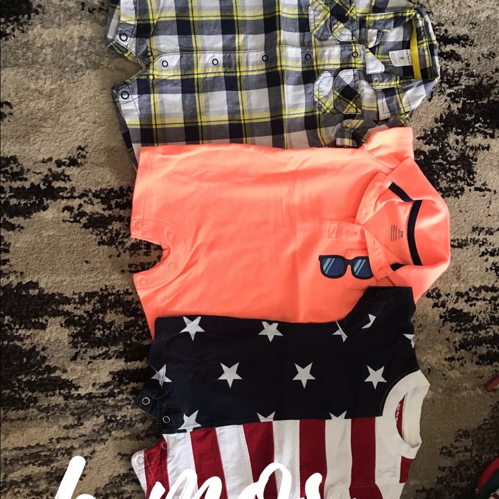 Baby boys onesies bundle